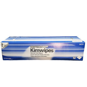 KIMTECH Science Kimwipes #34721 Delicate Task Wipes‎ 92 Count Box 14.4" X 16.4"